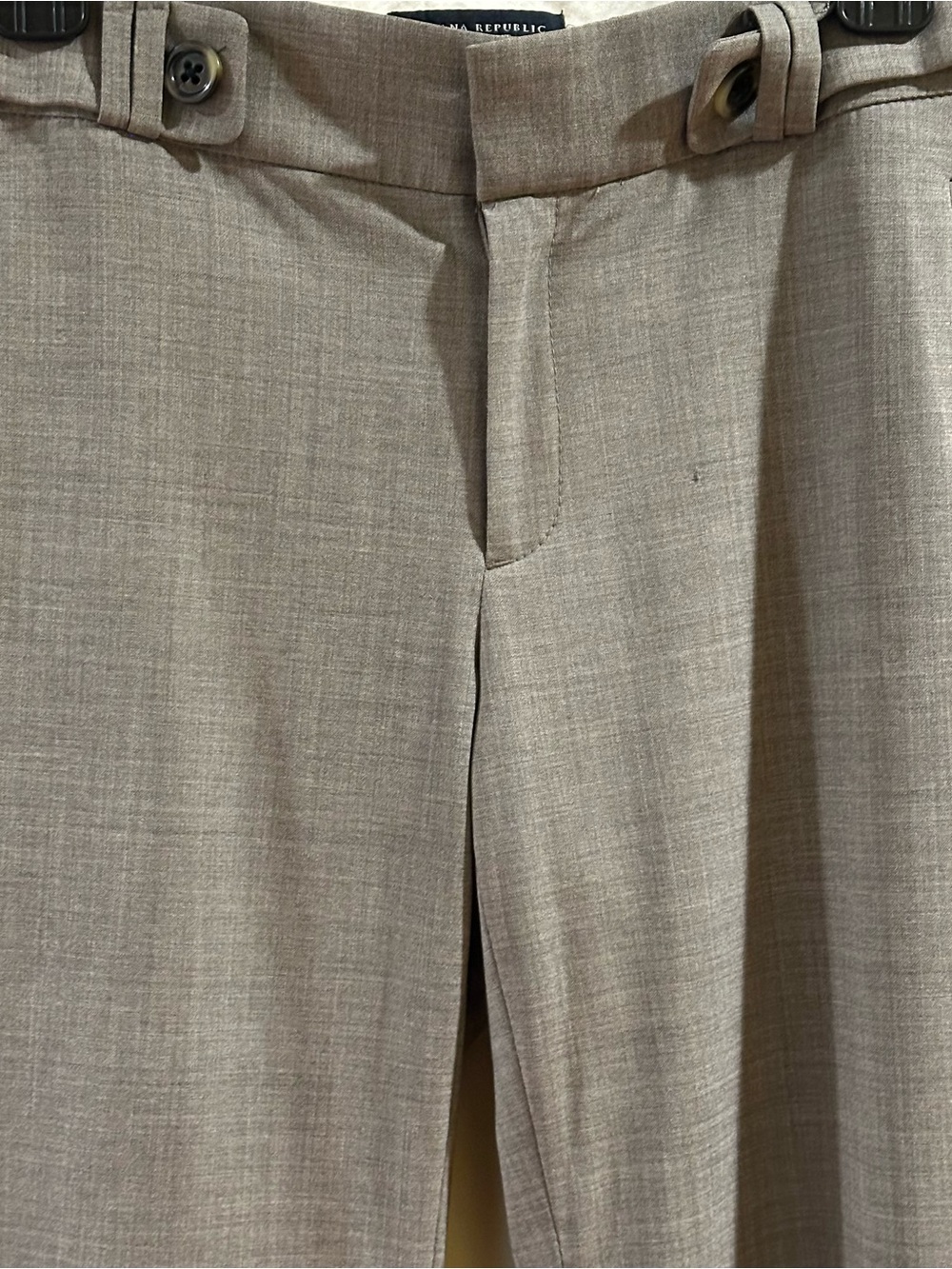 Banana Republic Jackson Fit Wool Stretch Lined Pants Size 6 NWOT - Picture 2 of 11